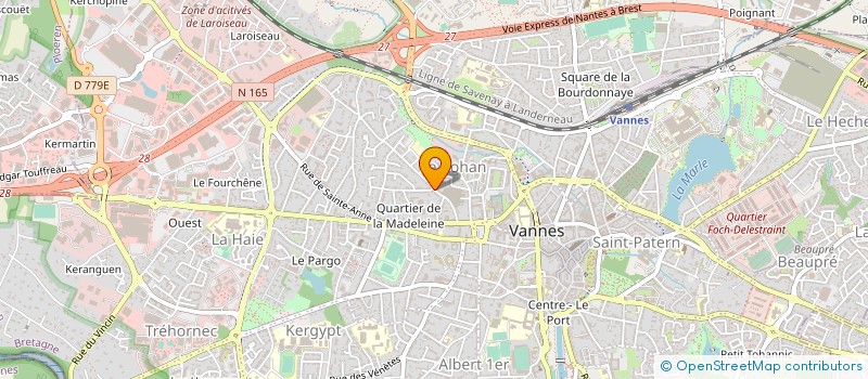 localisation de l'entreprise CONCEPT AGENCEMENT à VANNES