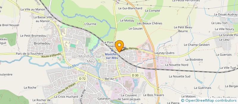 localisation de l'entreprise CONCEPT AGENCEMENT DECORAT ESPACE VENTE à MONTFORT-SUR-MEU