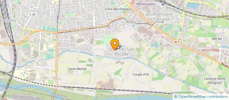 localisation de l'entreprise CONCEPT AGENS à AVIGNON