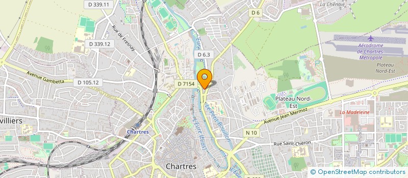 localisation de l'entreprise CONCEPT'AL SARL à CHARTRES