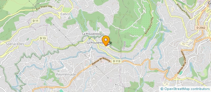 localisation de l'entreprise CONCEPT ALARME  PEYMEINADE