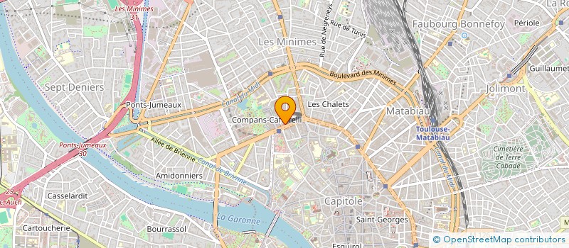 localisation de l'entreprise CONCEPT ALL DELIVERIES à TOULOUSE