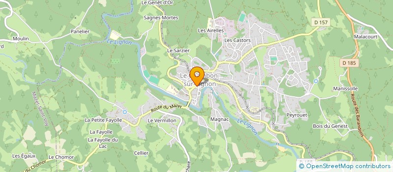 localisation de l'entreprise CONCEPT ALU à LE CHAMBON-SUR-LIGNON