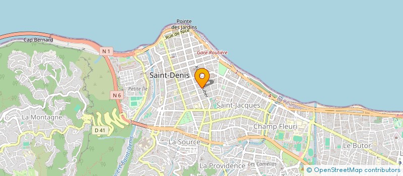localisation de l'entreprise CONCEPT AMENAGEMENT AUSTRAL à SAINT-DENIS