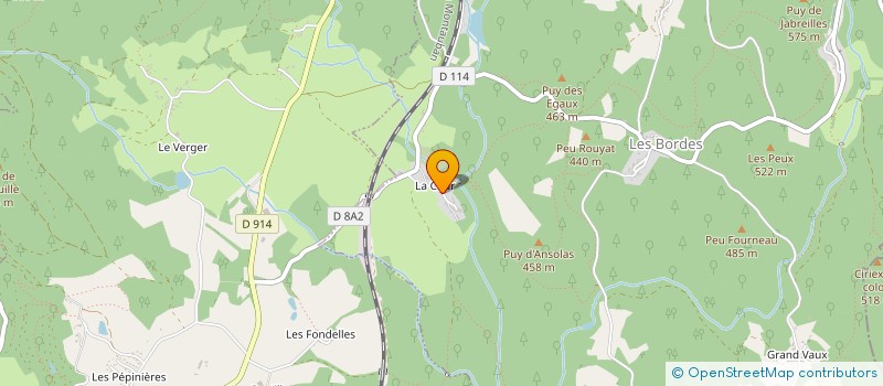 localisation de l'entreprise CONCEPT ANC à JABREILLES-LES-BORDES
