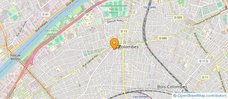 localisation de l'entreprise CONCEPT AND PRO  COLOMBES
