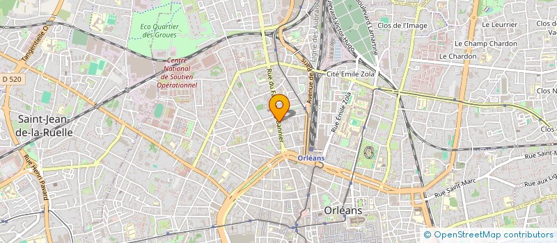 localisation de l'entreprise CONCEPT AND SMILE à ORLEANS