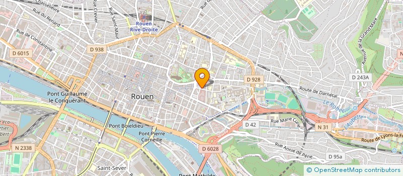 localisation de l'entreprise CONCEPT APPROVISIONNEMENT ET SERVICES  ROUEN