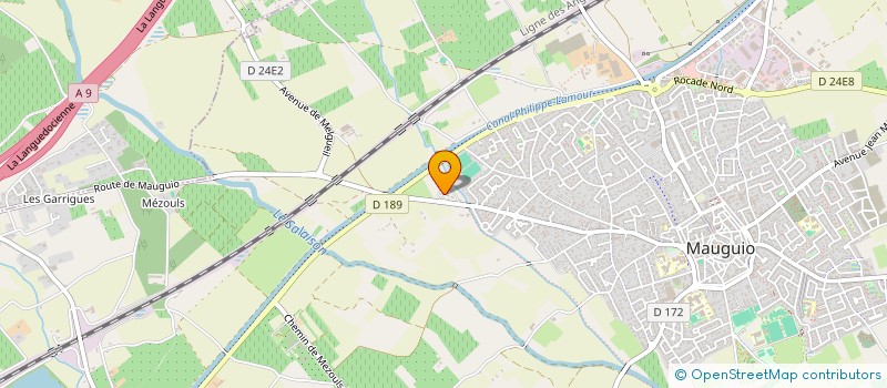 localisation de l'entreprise CONCEPT AUTO  MAUGUIO