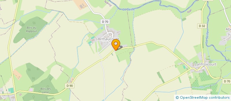 localisation de l'entreprise CONCEPT AUTO  ARMAUCOURT