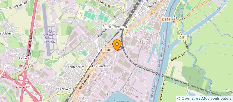 localisation de l'entreprise CONCEPT AUTO  MACON