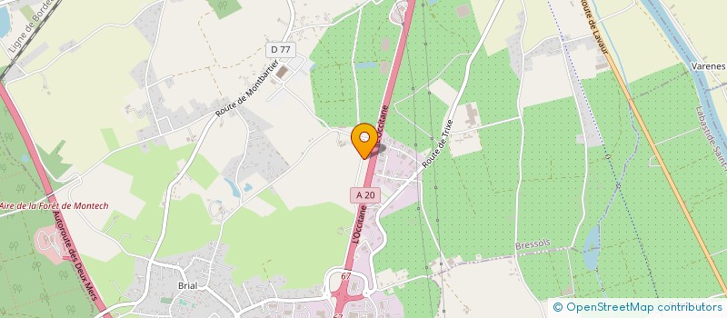 localisation de l'entreprise CONCEPT AUTO  BRESSOLS