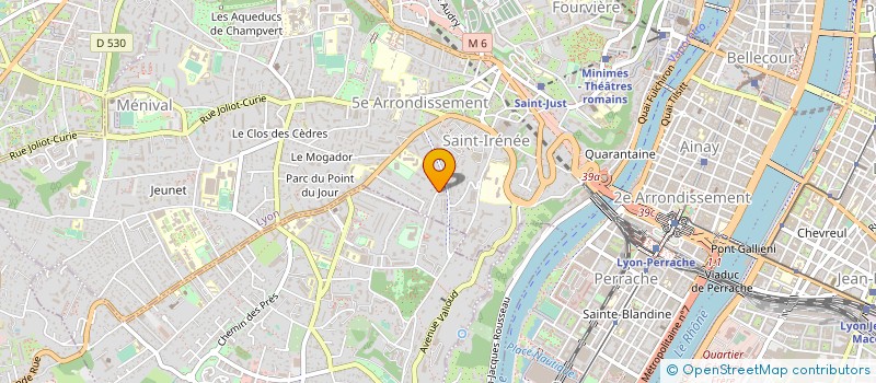 localisation de l'entreprise CONCEPT AVENTURE à LYON