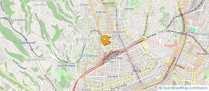 localisation de l'entreprise CONCEPT AZUR INGENERIE à NICE