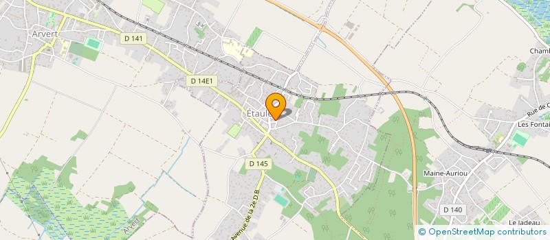 localisation de l'entreprise CONCEPT BAR BRASSERIE  ETAULES