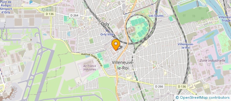 localisation de l'entreprise CONCEPT BAT DE FRANCE à VILLENEUVE-LE-ROI