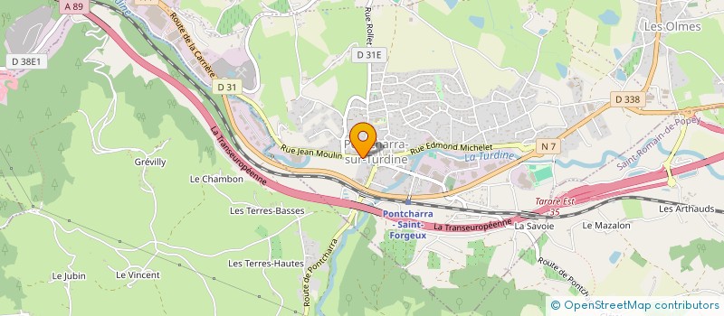 localisation de l'entreprise CONCEPT BAT RENOVE  VINDRY-SUR-TURDINE