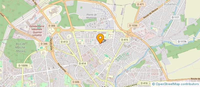 localisation de l'entreprise CONCEPT BATIMENT à MELUN
