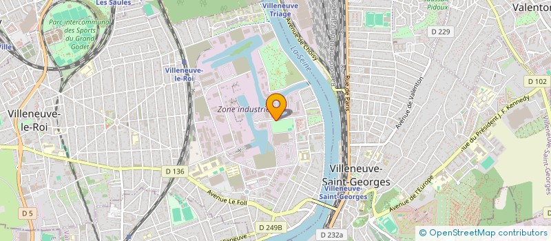 localisation de l'entreprise CONCEPT BATIMENT ILE DE FRANCE à VILLENEUVE-LE-ROI