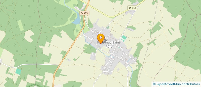 localisation de l'entreprise CONCEPT BATIMENT SERVICES  FONTENAY-SAINT-PERE