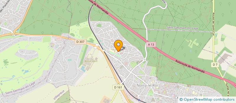 localisation de l'entreprise CONCEPT BATISSE à NOISY-LE-ROI