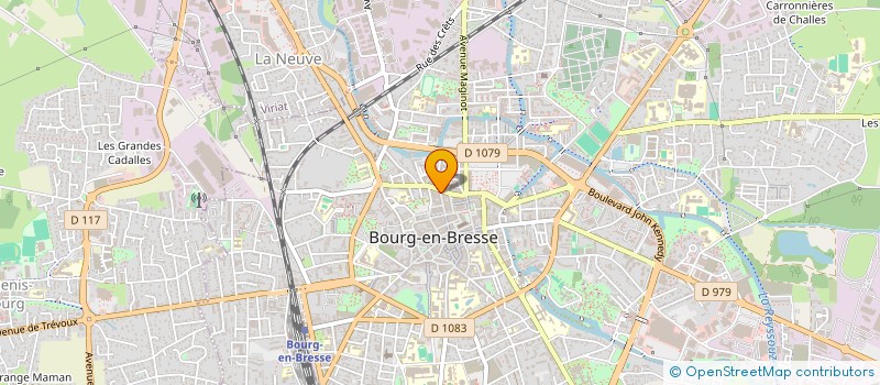 localisation de l'entreprise CONCEPT BEAUTE à BOURG-EN-BRESSE