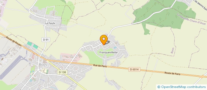 localisation de l'entreprise CONCEPT BIEN ETRE  BOOS