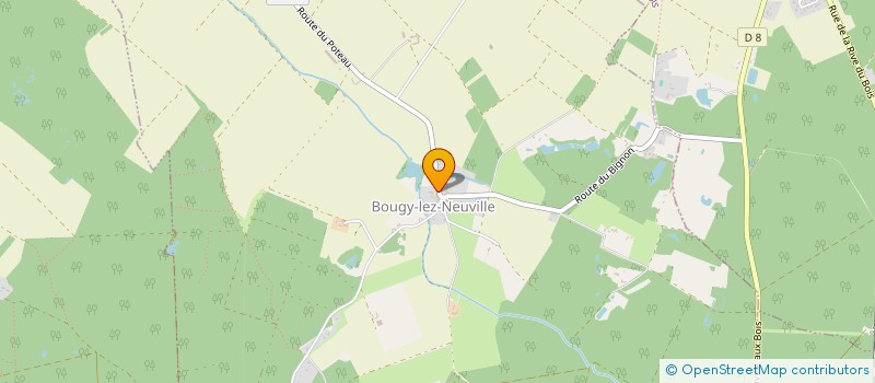 localisation de l'entreprise CONCEPT BOIS à BOUGY-LEZ-NEUVILLE