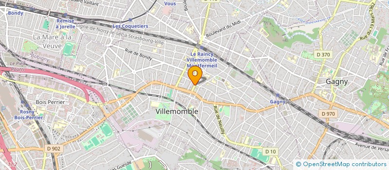 localisation de l'entreprise CONCEPT BOIS  EVRY-COURCOURONNES