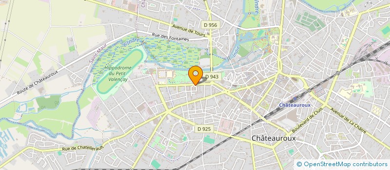 localisation de l'entreprise CONCEPT BOULEVARD  CHATEAUROUX