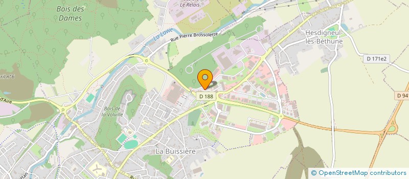 localisation de l'entreprise CONCEPT BROCANTE à BRUAY-LA-BUISSIERE