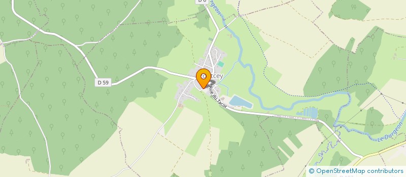 localisation de l'entreprise CONCEPT C  PONTCEY