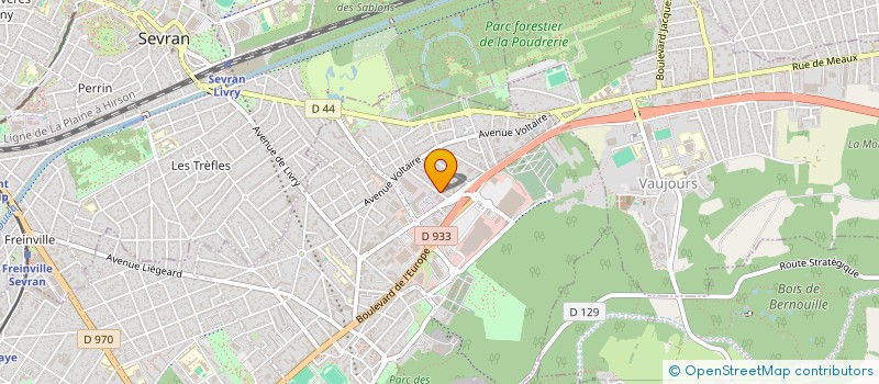 localisation de l'entreprise CONCEPT CAR à LIVRY-GARGAN