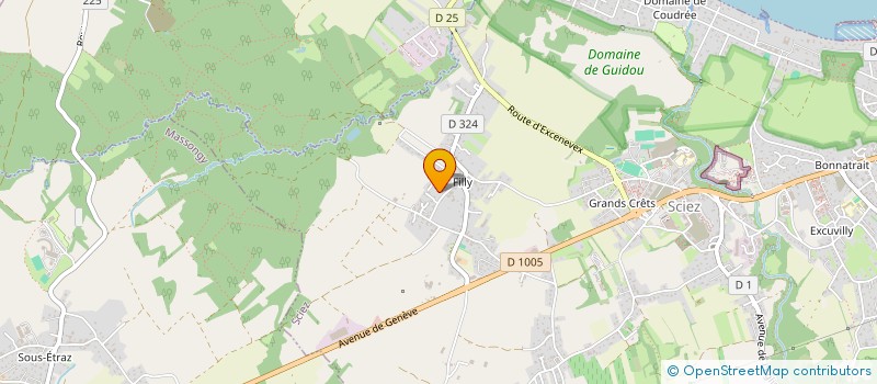 localisation de l'entreprise CONCEPT CAR  SCIEZ