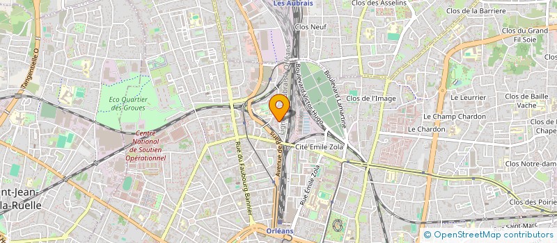 localisation de l'entreprise CONCEPT CARRELAGE  ORLEANS