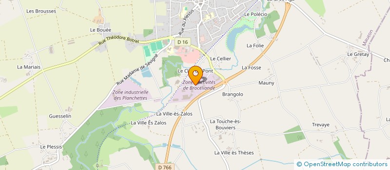 localisation de l'entreprise CONCEPT CARRELAGE  MAURON