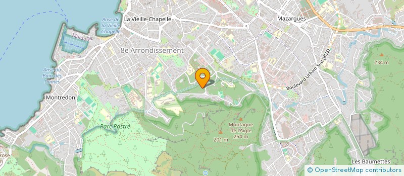 localisation de l'entreprise CONCEPT CARROSERIE  MARSEILLE