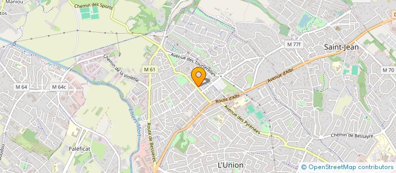 localisation de l'entreprise CONCEPT CARS à L'UNION