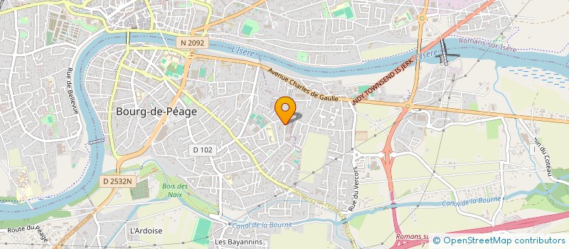 localisation de l'entreprise CONCEPT CAVE à BOURG-DE-PEAGE