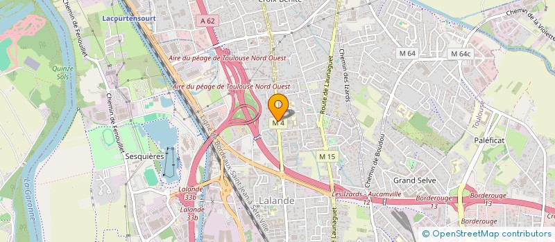 localisation de l'entreprise CONCEPT CHARPENTE 310  TOULOUSE