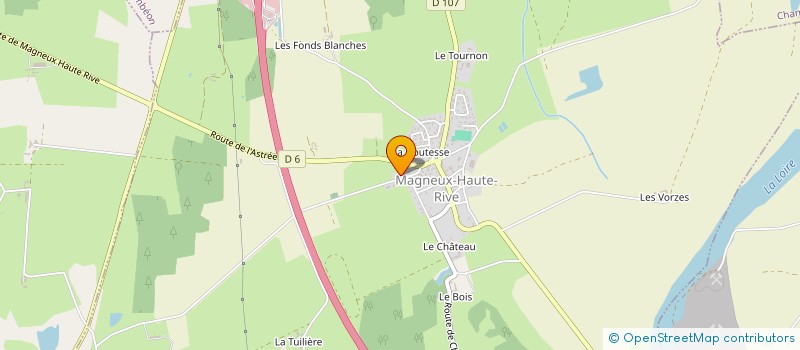 localisation de l'entreprise CONCEPT CHAUFFAGE à MONTBRISON