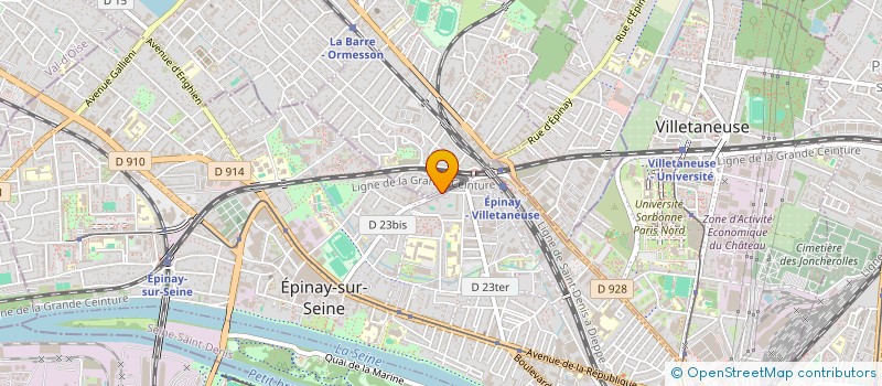 localisation de l'entreprise CONCEPT CLIM  DEUIL-LA-BARRE