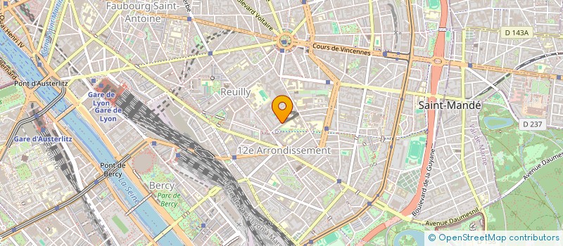 localisation de l'entreprise CONCEPT CONSTRUCTION à PARIS