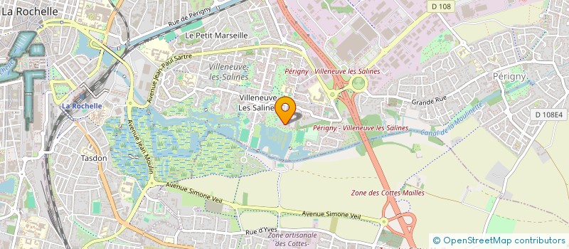 localisation de l'entreprise CONCEPT CONSTRUCTION  LA ROCHELLE