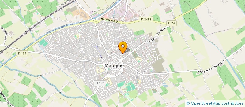 localisation de l'entreprise CONCEPT CONSTRUCTION  MAUGUIO