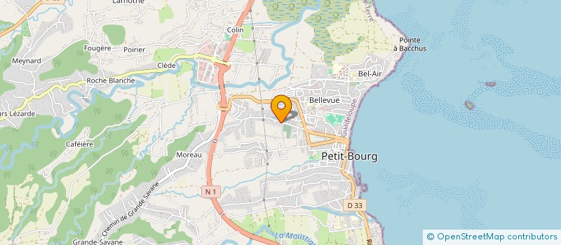 localisation de l'entreprise CONCEPT CONSTRUCTION à PETIT-BOURG