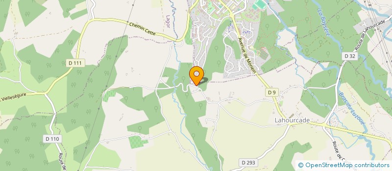 localisation de l'entreprise CONCEPT CONTAINER SAS  SAUVELADE