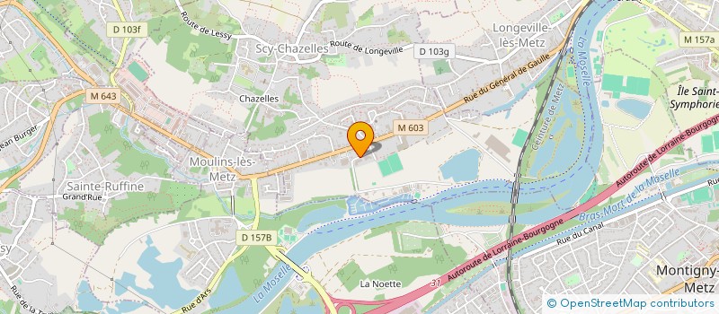 localisation de l'entreprise CONCEPT CREATION  SCY-CHAZELLES