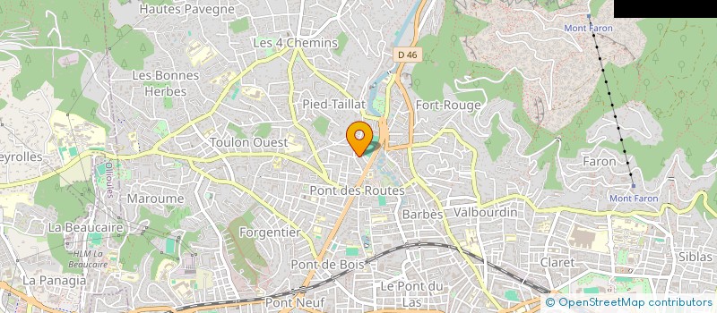 localisation de l'entreprise CONCEPT CUISINE à TOULON