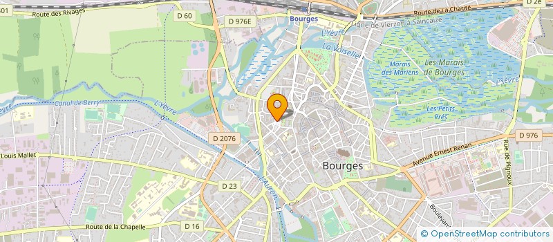 localisation de l'entreprise CONCEPT CUISINES à BOURGES